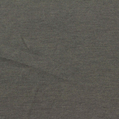 Heathered Grey-Green Marl Jersey Knit