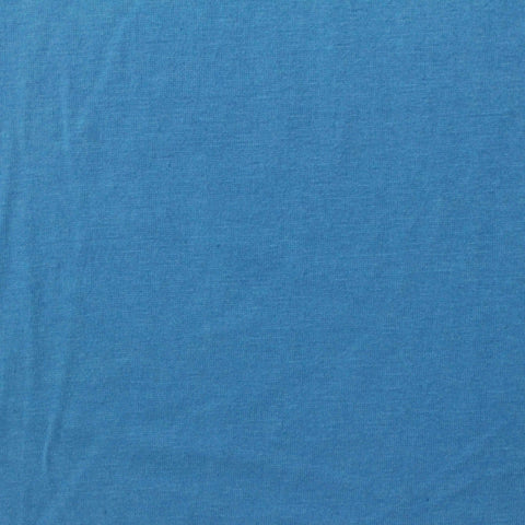 100% Cotton Jersey Knit Fabric, 145 gsm — Blue