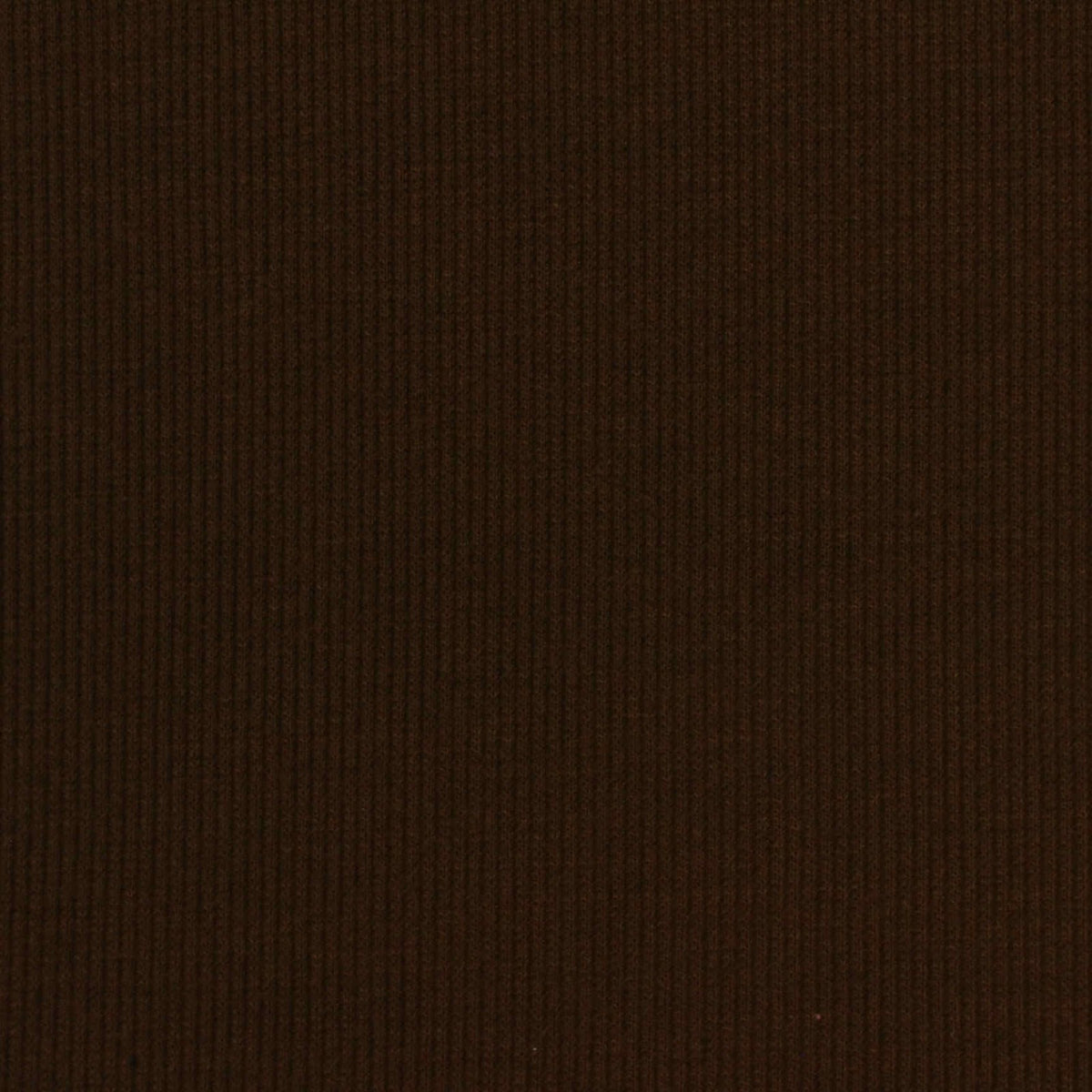 Polyester Stretch Rib Knit Fabric, 286 gsm — Brown