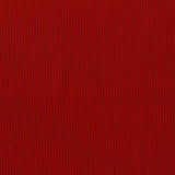 Polyester Cotton Blend Rib Knit Fabric, 319 gsm — Red