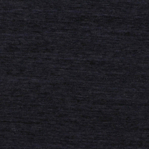 Dark Grey Marl Jersey Knit, Cotton-Poly, 210 gsm