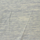 Light Blue Marl Jersey Knit, Cotton-Poly