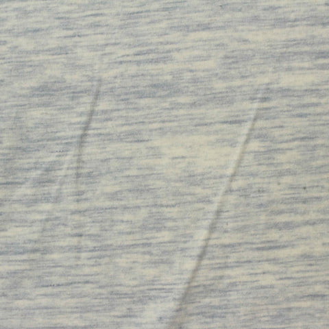Light Blue Marl Jersey Knit, Cotton-Poly, 190 gsm