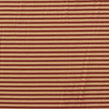 Beige Horizontal-Stripe Jersey Knit, Polyester, 140 gsm