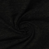 Dark Grey Marl Jersey Knit, Cotton-Poly