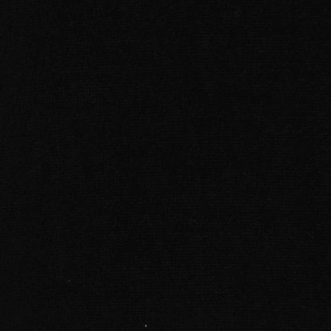 Viscose Polyester Stretch Chunky Knit Fabric, 150 gsm, 165 cm — Black