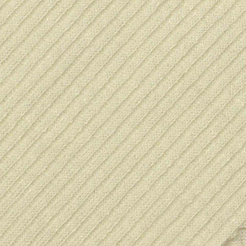 Polyester Viscose Stretch Rib Knit Fabric, 270 gsm, 155 cm — Beige