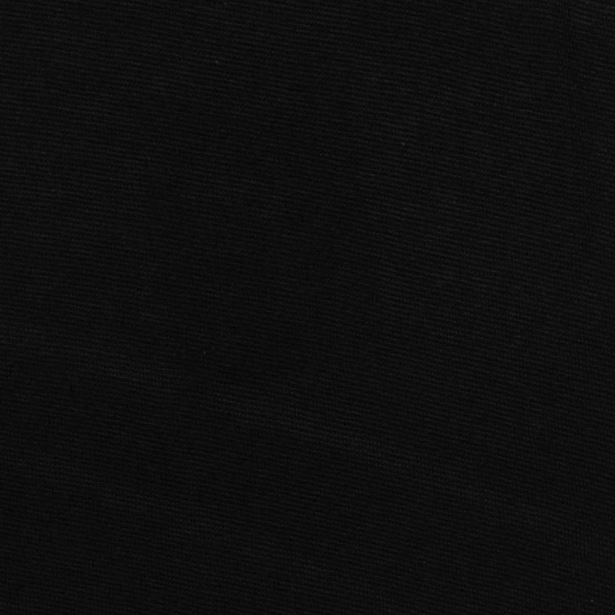 Polyester Rib Knit Fabric, 240 gsm, 168 cm — Black