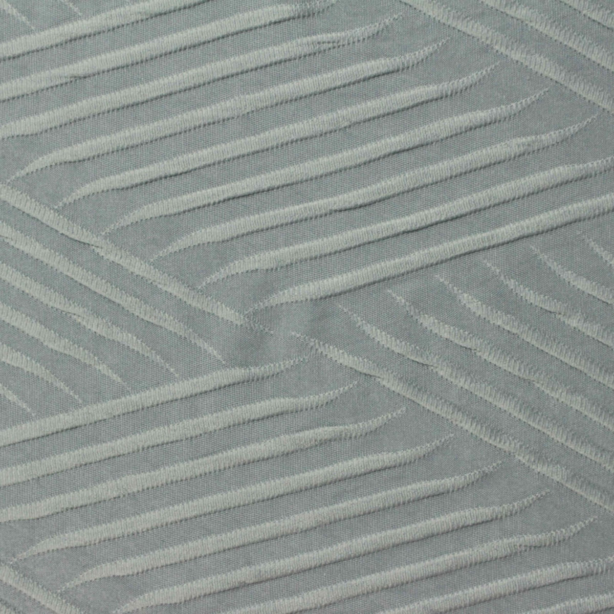 Light Blue Diagonal-Line Jersey Knit, Polyester