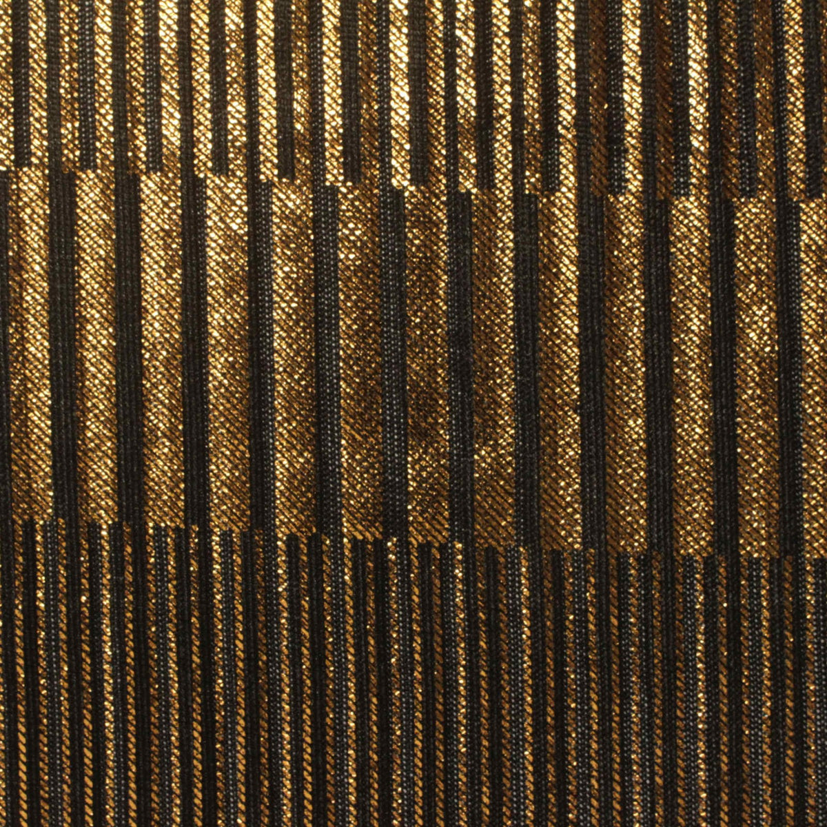 Gold Vertical-Stripe Rib Knit, Polyester