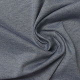 Striped Ponte Knit Fabric, 185 gsm, 155 cm — Blue