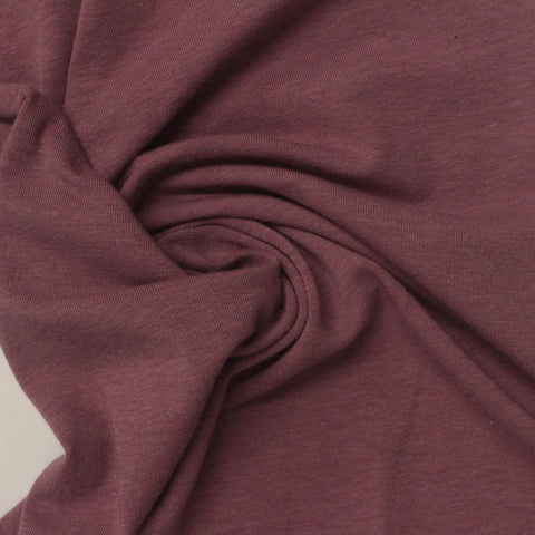 Cotton Stretch Jersey Knit Fabric, 140 gsm, 160 cm — Purple