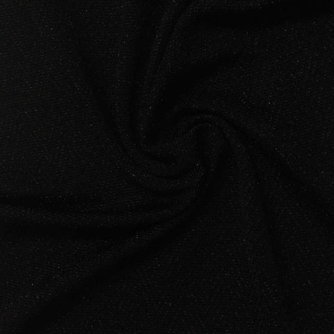 Black Marl Jacquard, Nylon-Modal