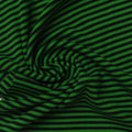 Green Horizontal-Stripe Rib Knit, 230 gsm