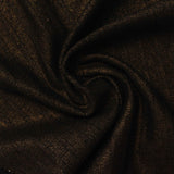 Dark Brown Vertical-Stripe Rib Knit, Polyester