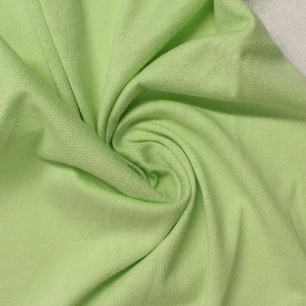 100% Cotton Jersey Knit Fabric, 165 gsm, 185 cm — Green