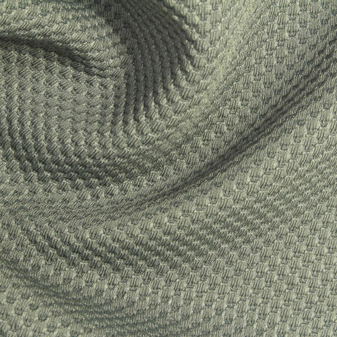 Polyester Stretch Knit Fabric, 275 gsm, 165 cm — Green