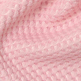 Polyester Stretch Knit Fabric, 280 gsm, 165 cm — Pink — texture