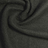 Dark Grey Heathered-Marl Rib Knit, Polyester