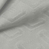 White Tone-on-Tone Chevron Jacquard — texture