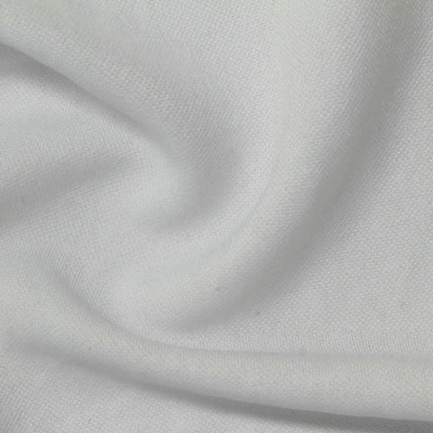 Polyester Nylon ITY Knit Fabric, 190 gsm, 160 cm — White