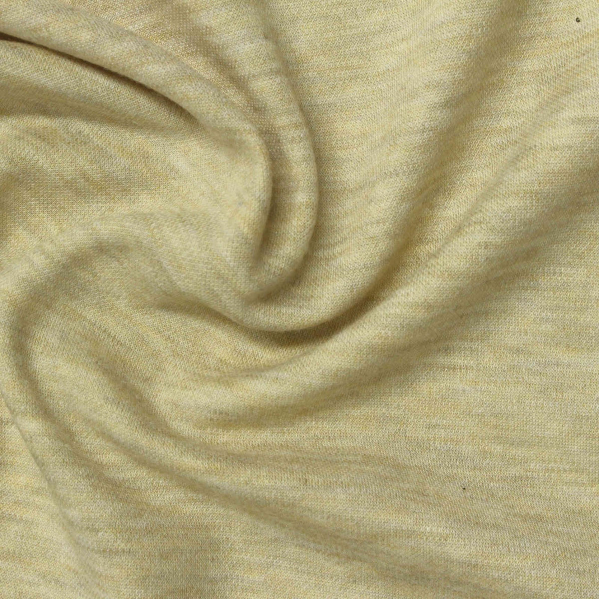 Light Yellow Marl Knit, Poly-Viscose