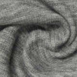 Grey Heather Rib Knit, Polyester