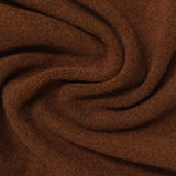 Polyester Viscose Stretch Velvet Fabric, 320 gsm, 155 cm — Brown