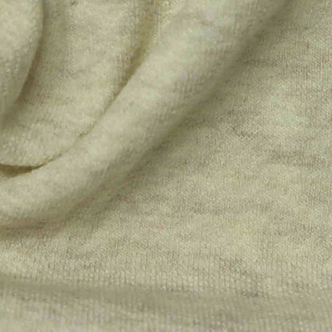 Light Beige Heathered-Marl Velvet, Poly-Viscose