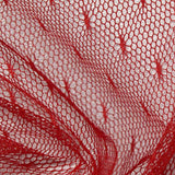 Red Dots Lace, Polyester — texture