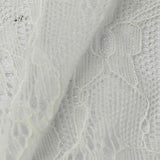 White Floral Lace, Nylon — texture