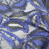 Blue Abstract Lace, Nylon-Poly — texture