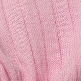 100% Polyester Rib Knit Fabric, 280 gsm — Pink — texture