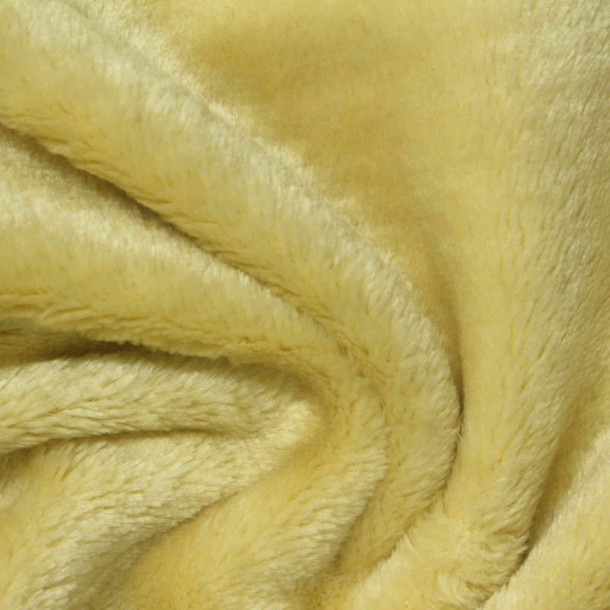 100% Polyester Fleece Fabric, 265 gsm, 180 cm — Yellow