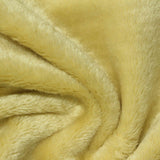 100% Polyester Fleece Fabric, 265 gsm, 180 cm — Yellow