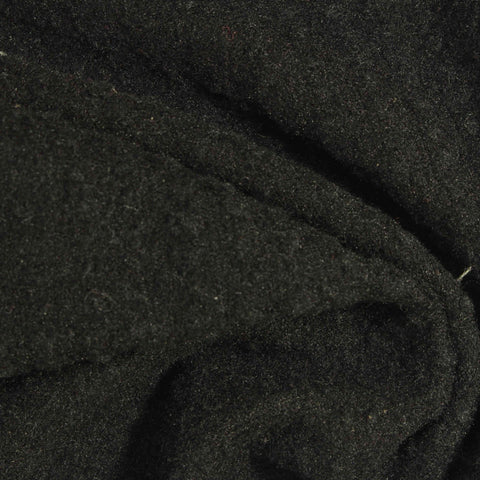 Jacquard Polyester Stretch Knit Fabric, 250 gsm, 170 cm — Black, ref EF-240502