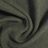 Dark Olive Marl Scuba Knit, Polyester