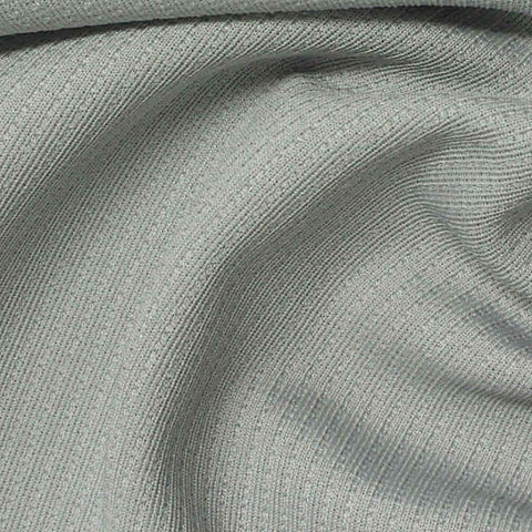100% Polyester Piqué Knit Fabric, 150 gsm, 165 cm — Grey
