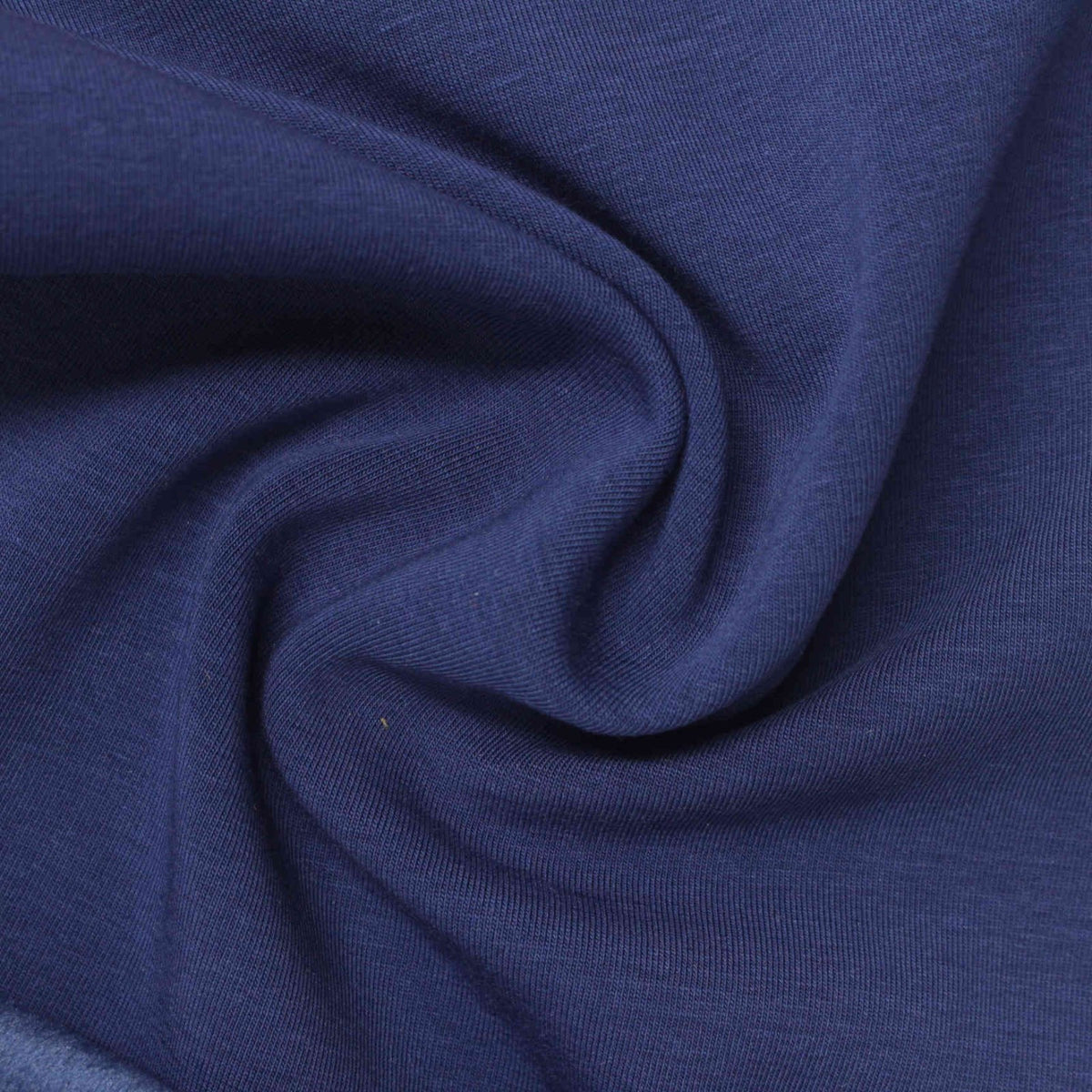 Jersey Knit Fabric, 385 gsm, 158 cm — Navy