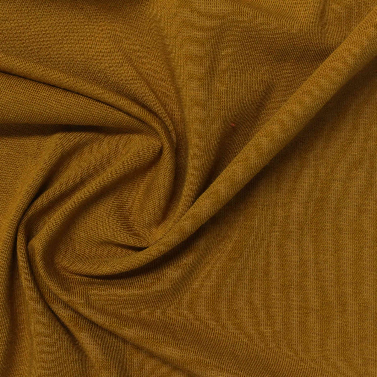 Cotton Stretch Jersey Knit Fabric, 150 gsm, 170 cm — Khaki