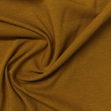 Cotton Stretch Jersey Knit Fabric, 150 gsm, 170 cm — Khaki