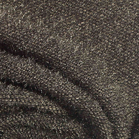Dark Grey Marl Chunky Knit, Nylon-Viscose