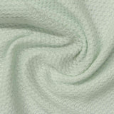 Polyester Viscose Stretch Chunky Knit Fabric, 195 gsm, 160 cm — Green