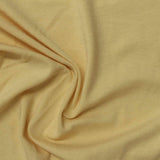 100% Cotton Jersey Knit Fabric, 175 gsm, 170 cm — Yellow