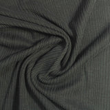 Modal Polyester Rib Knit Fabric, 200 gsm, 150 cm — Green