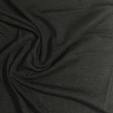 Modal Stretch Jersey Knit Fabric, 200 gsm, 175 cm — Black