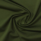 Brushed Polyester Stretch Milk Silk Knit Fabric, 205 gsm, 160 cm — Green
