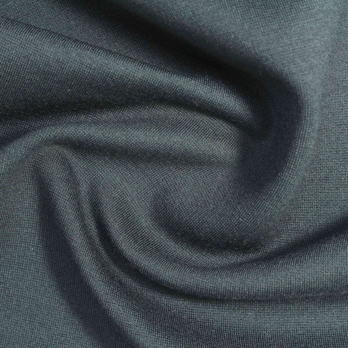 Viscose Nylon Stretch Ponte Knit Fabric, 340 gsm, 160 cm — Green, ref EF-240617
