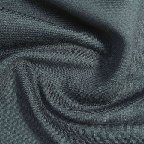 Viscose Nylon Stretch Ponte Knit Fabric, 340 gsm, 160 cm — Green, ref EF-240617
