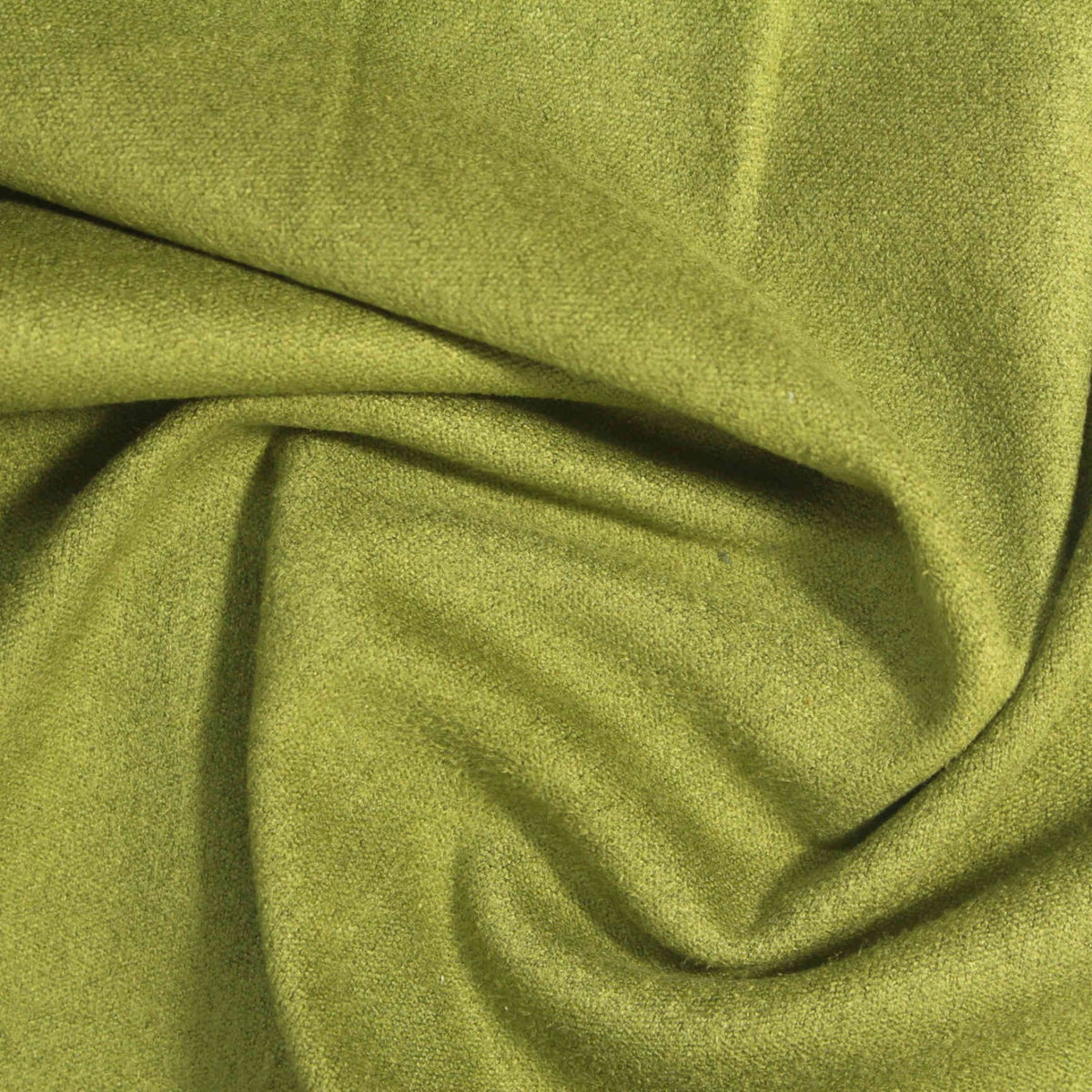 Polyester Stretch Faux Suede Fabric, 240 gsm, 150 cm — Green